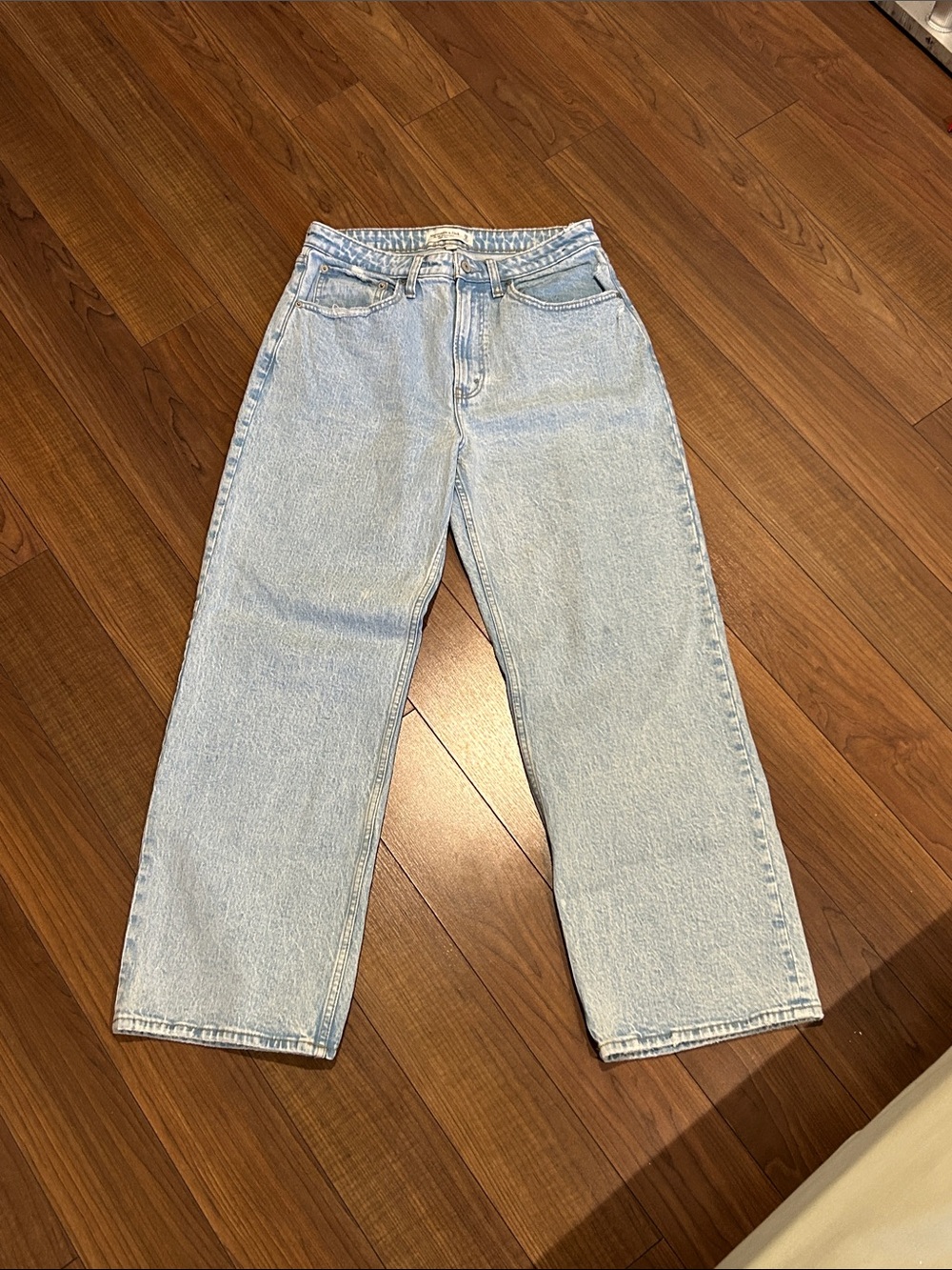 Abercrombie Curve Love 90s Relaxed High Rise Jeans